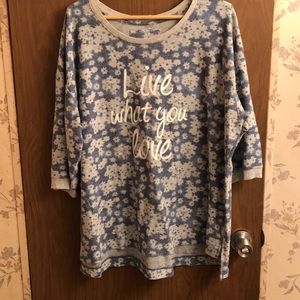 Women’s sweater denim blue 2x